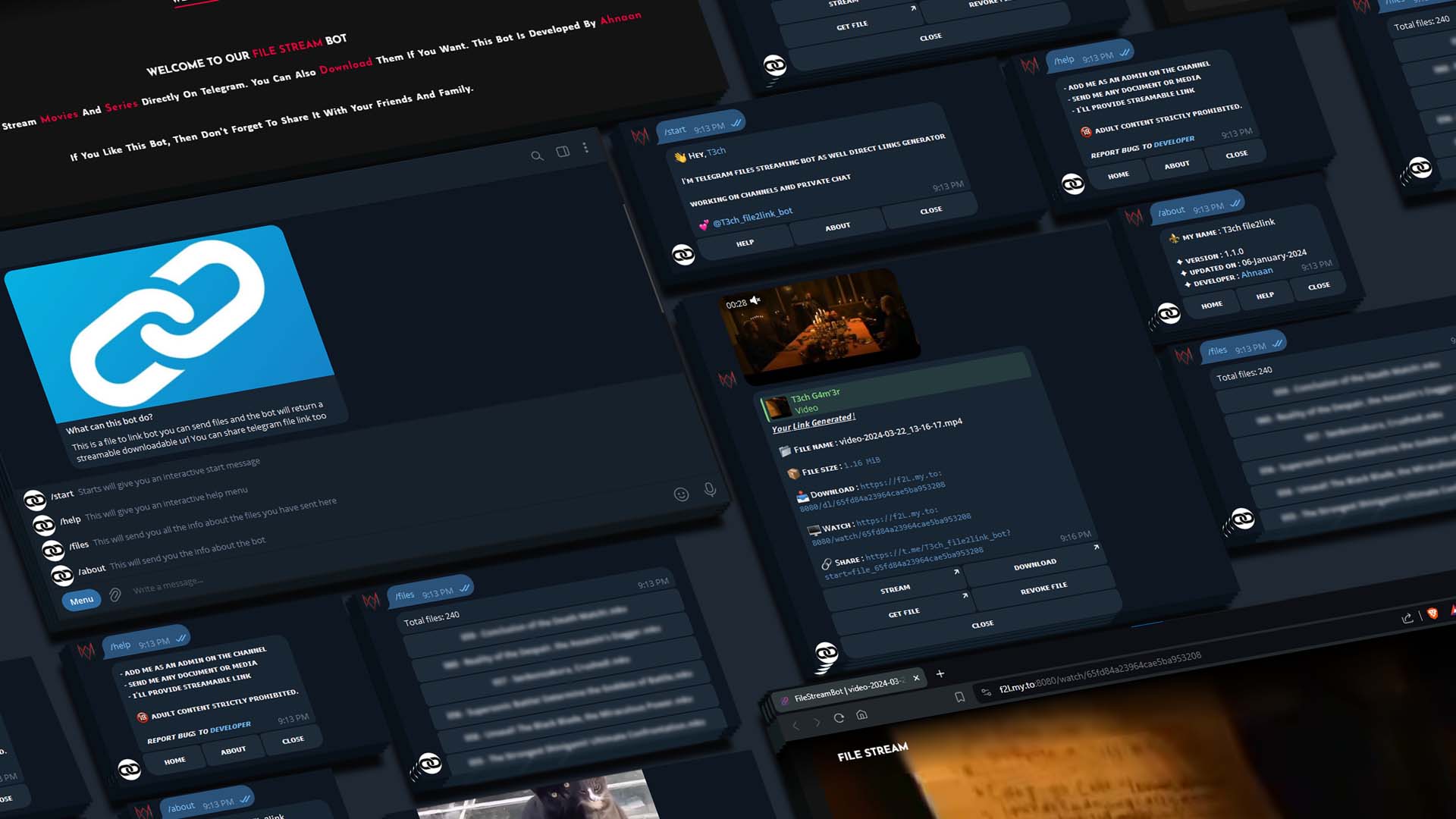 FileStreamBot Main Image